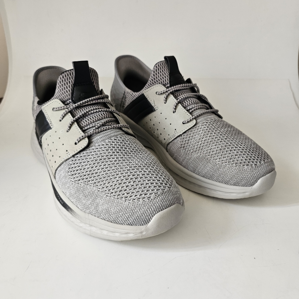 Mens Skechers Garner Slip-ins Handsfree Gray Comfort Walking Mesh Sneakers 9